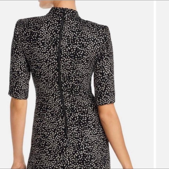 Alice + Olivia Inka Dress Glitter Dot Bodycon Mini NYC Formal Size 8 - Picture 4 of 7